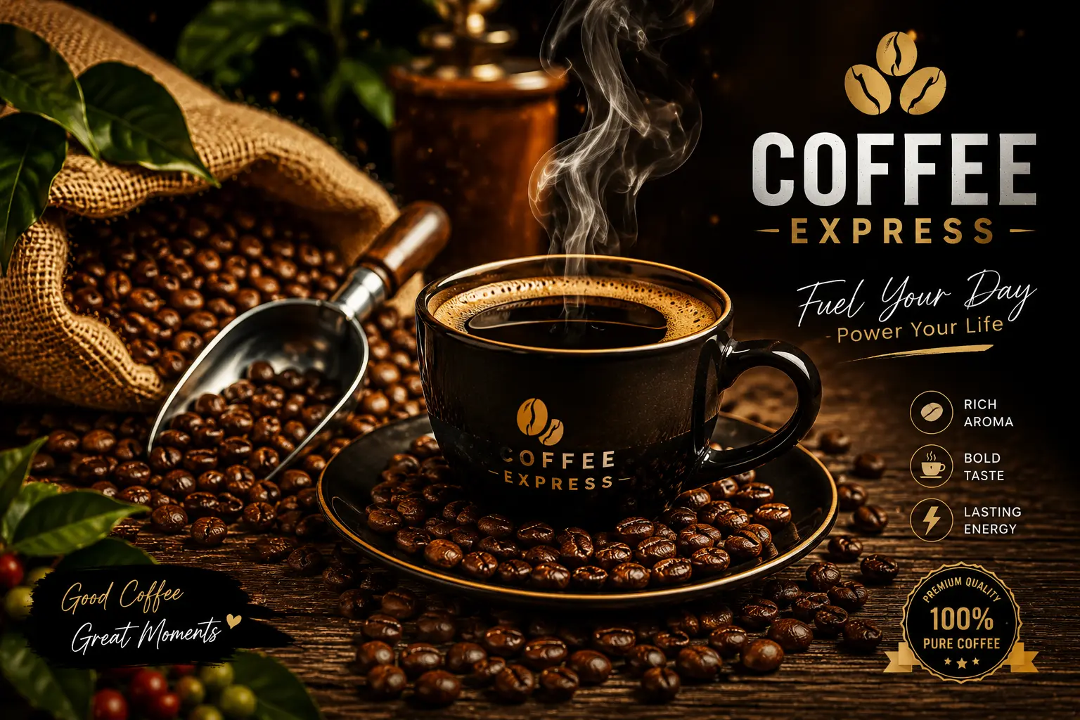 Coffee Express Desktop Banner